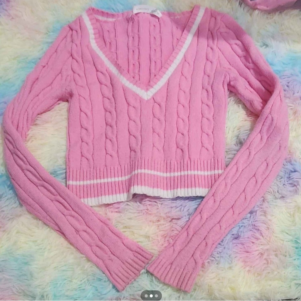 Altar’d State Crop Sweater. SIZE XS. - Picture 2 of 4